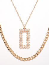 Load image into Gallery viewer, Pearl Finished Necklace
