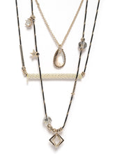 Load image into Gallery viewer, Layered Charms Necklace
