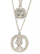 Load image into Gallery viewer, Layered Coin Necklace
