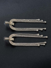 Load image into Gallery viewer, Hanging Rhinestone Earrings
