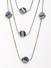 Load image into Gallery viewer, Layered Crystal Necklace
