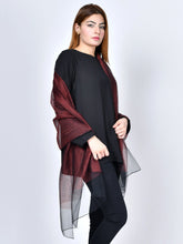 Load image into Gallery viewer, Shimmer Striped Scarf
