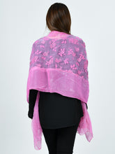 Load image into Gallery viewer, Layered Embroidered Scarf
