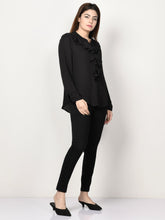 Load image into Gallery viewer, Ruffle Neck Top
