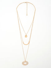 Load image into Gallery viewer, Oval Pendant Necklace
