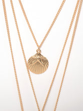 Load image into Gallery viewer, Layered Seashell Necklace

