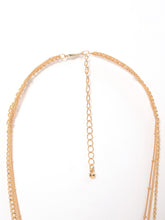 Load image into Gallery viewer, Layered Pearl Seashell Necklace
