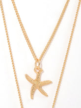 Load image into Gallery viewer, Layered Sea Charms Necklace
