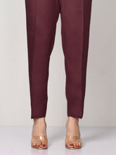 Load image into Gallery viewer, Thai Silk Trouser - Dark Maroon
