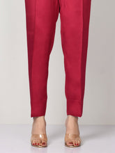 Load image into Gallery viewer, Thai Silk Trouser - Red
