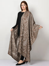 Load image into Gallery viewer, Jacquard Dupatta - Grey

