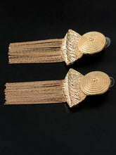 Load image into Gallery viewer, Metallic Tassel Earrings

