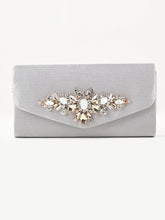 Load image into Gallery viewer, Satin Stone Clutch
