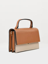 Load image into Gallery viewer, Rectangular Two Toned Handbag

