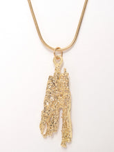 Load image into Gallery viewer, Textured Pendant Necklace
