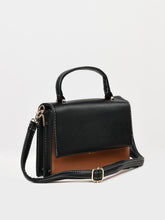 Load image into Gallery viewer, Rectangular Two Toned Handbag
