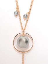 Load image into Gallery viewer, Pearl Ring Necklace
