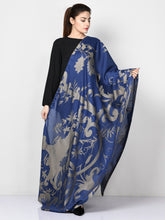 Load image into Gallery viewer, Jacquard Dupatta - Blue
