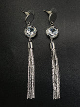 Load image into Gallery viewer, Diamante Tassel Earrings
