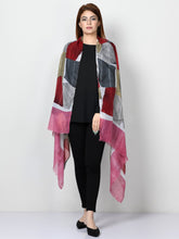 Load image into Gallery viewer, Printed Sequin Scarf
