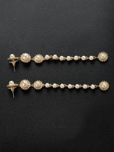 Load image into Gallery viewer, Long Pearl Earrings
