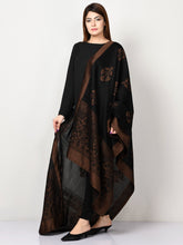 Load image into Gallery viewer, Jacquard Dupatta - Black
