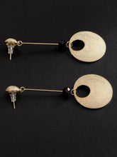 Load image into Gallery viewer, Textured Circular Earrings
