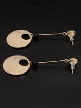 Load image into Gallery viewer, Textured Circular Earrings
