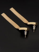 Load image into Gallery viewer, Square Tassel Earrings
