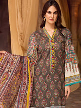 Load image into Gallery viewer, 3-Pc Slub Lawn Suit
